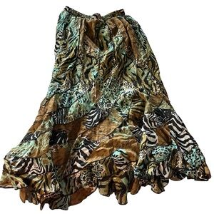 Wild Safari A-Line Skirt